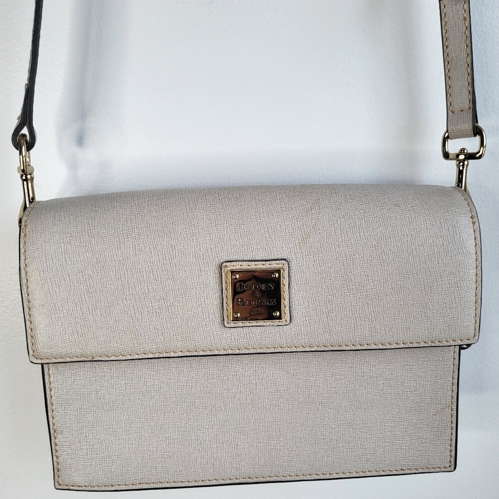 Dooney and Bourke light tan/off white  cross body bag